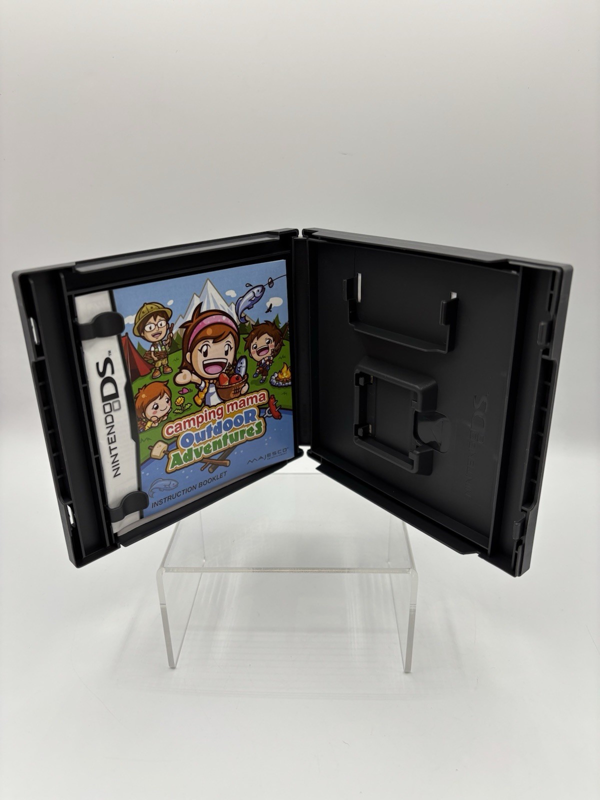 Camping Mama Outdoor Adventures Nintendo DS, Orig. Case & Manual ONLY – NO Game_