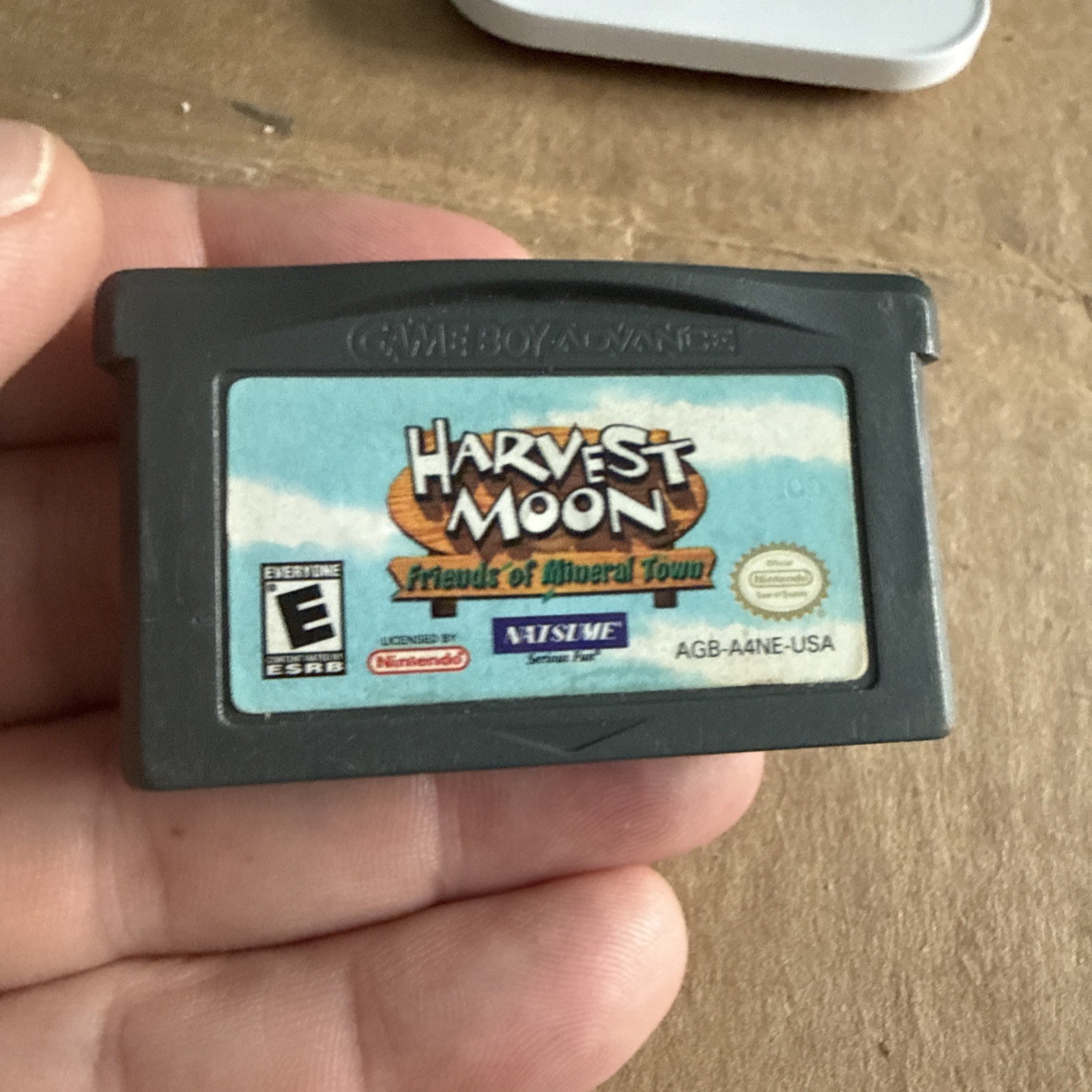 Harvest Moon Friend’s Of Mineral Town Nintendo Gameboy Advance 2003 W/Manual