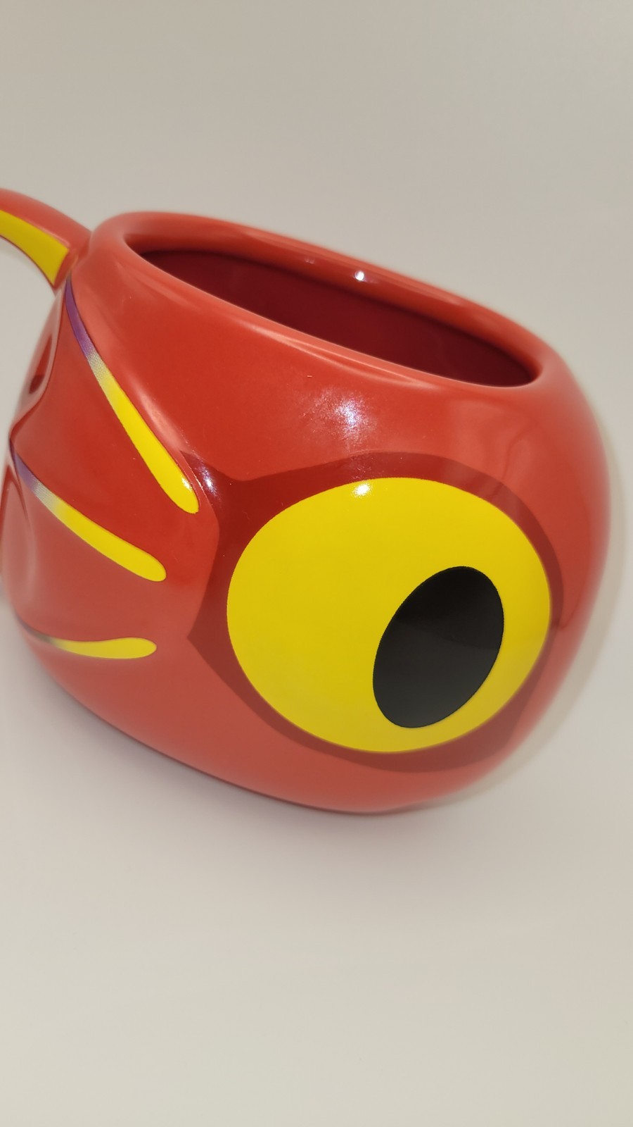 World of Warcraft Murloc Red Blizzard 3-D Ceramic Mug MINT HTF RARE