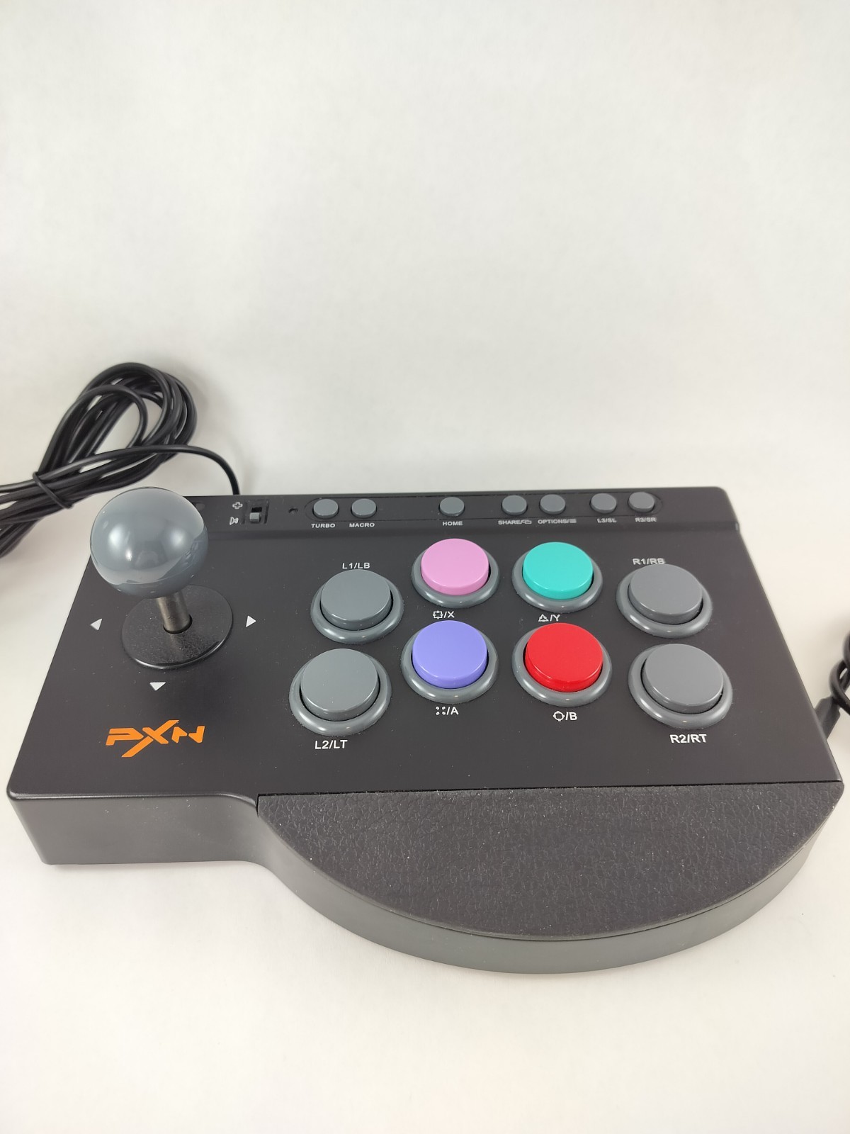 Pxn Arcade Fight Stick Arcade Game Fighting Joystick Compatible W/ PC PS4 Tested