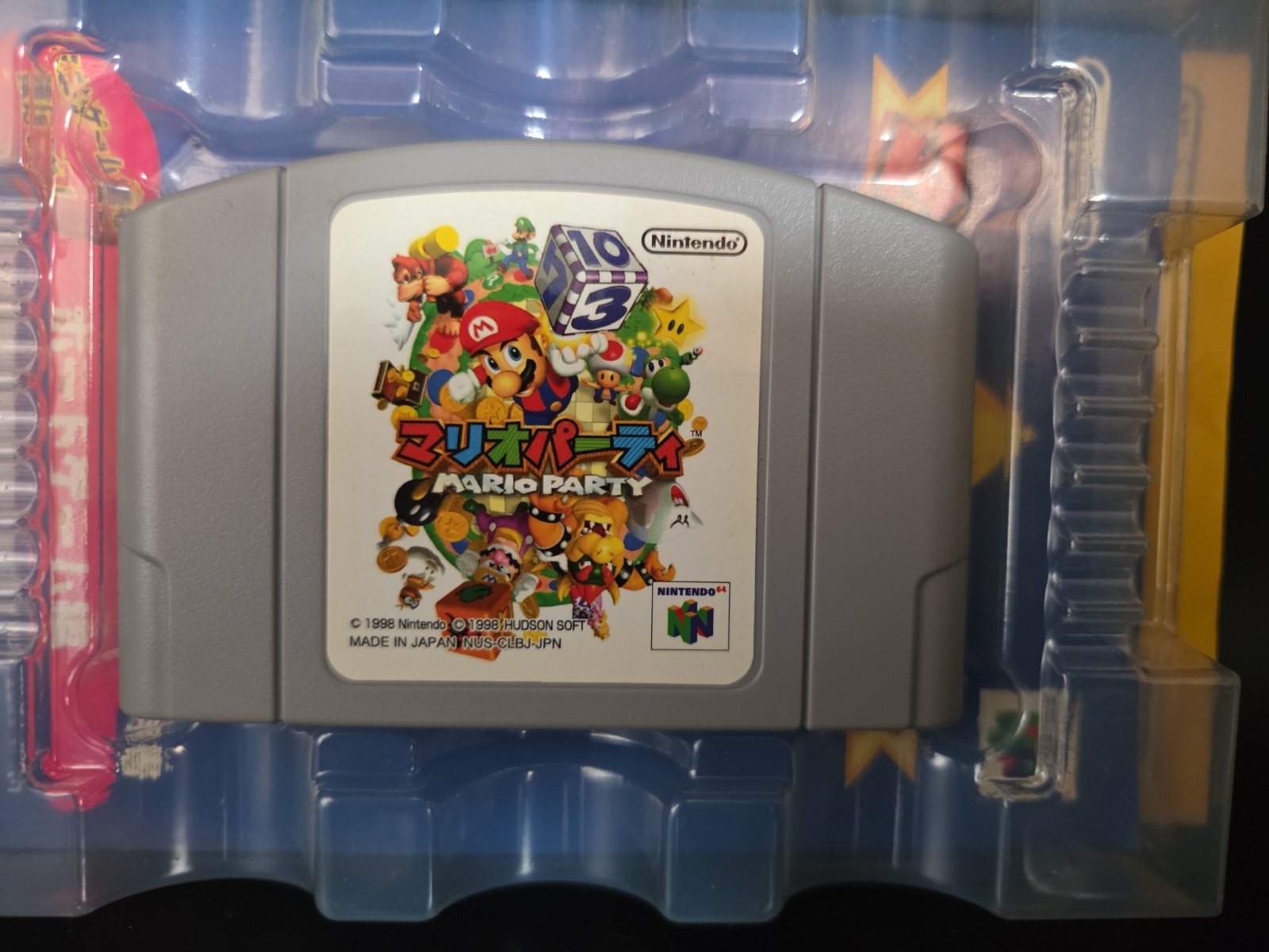 1998 Nintendo 64 N64 Mario Party Game Japan w/ Manuals in Original Box