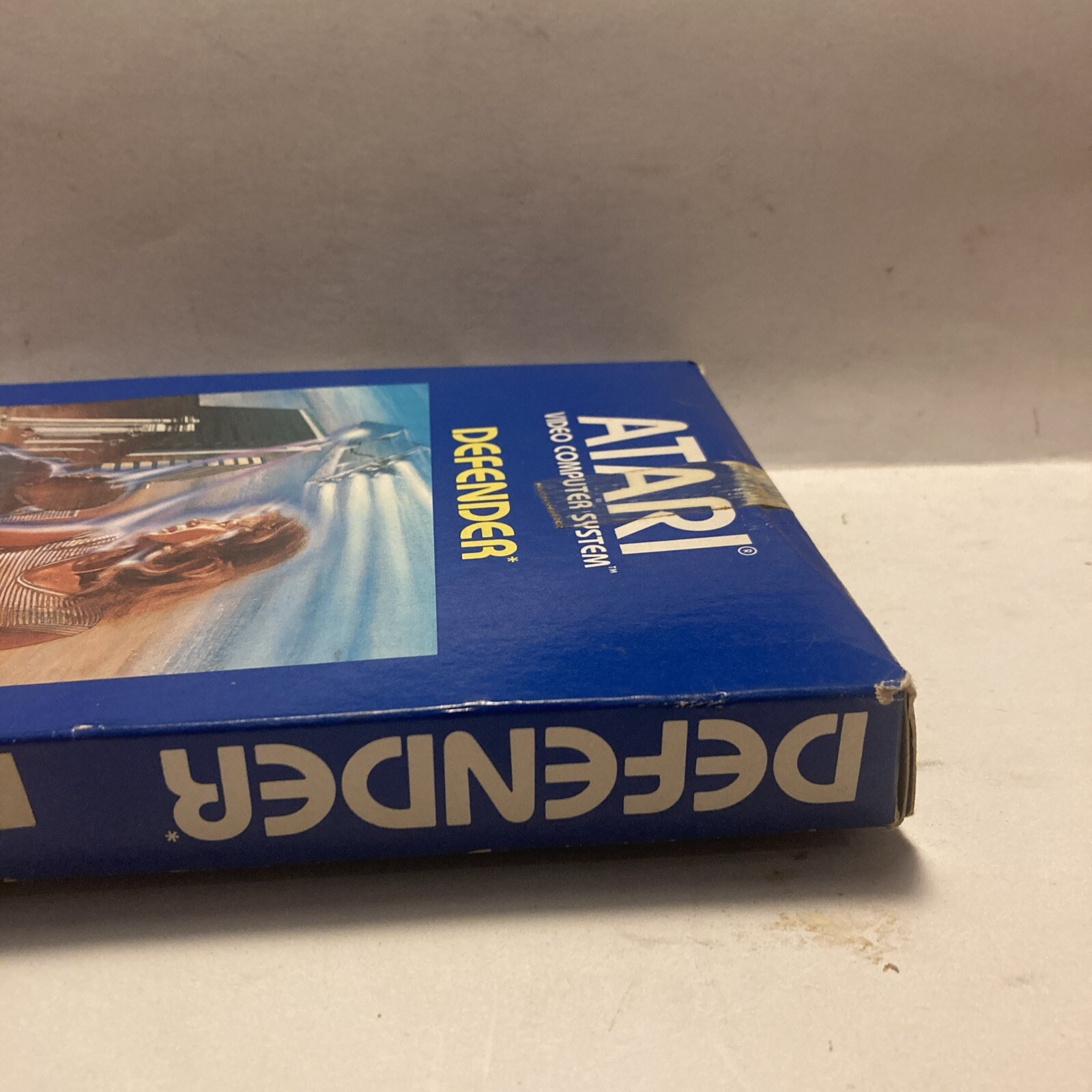 Vintage Atari Defender Video Game CX2609 With 1st Ed. Comic Book