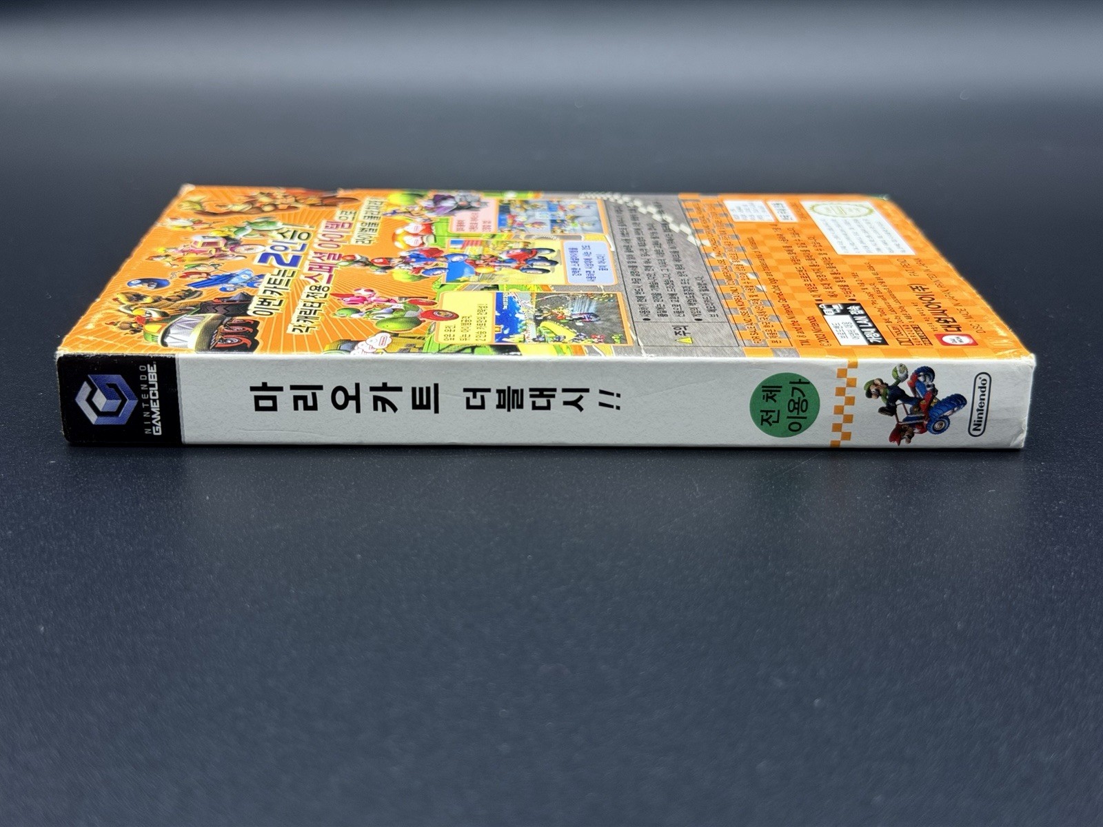 RARE Korean Mario Kart Double Dash Nintendo GameCube GC Korean Version Korea CIB
