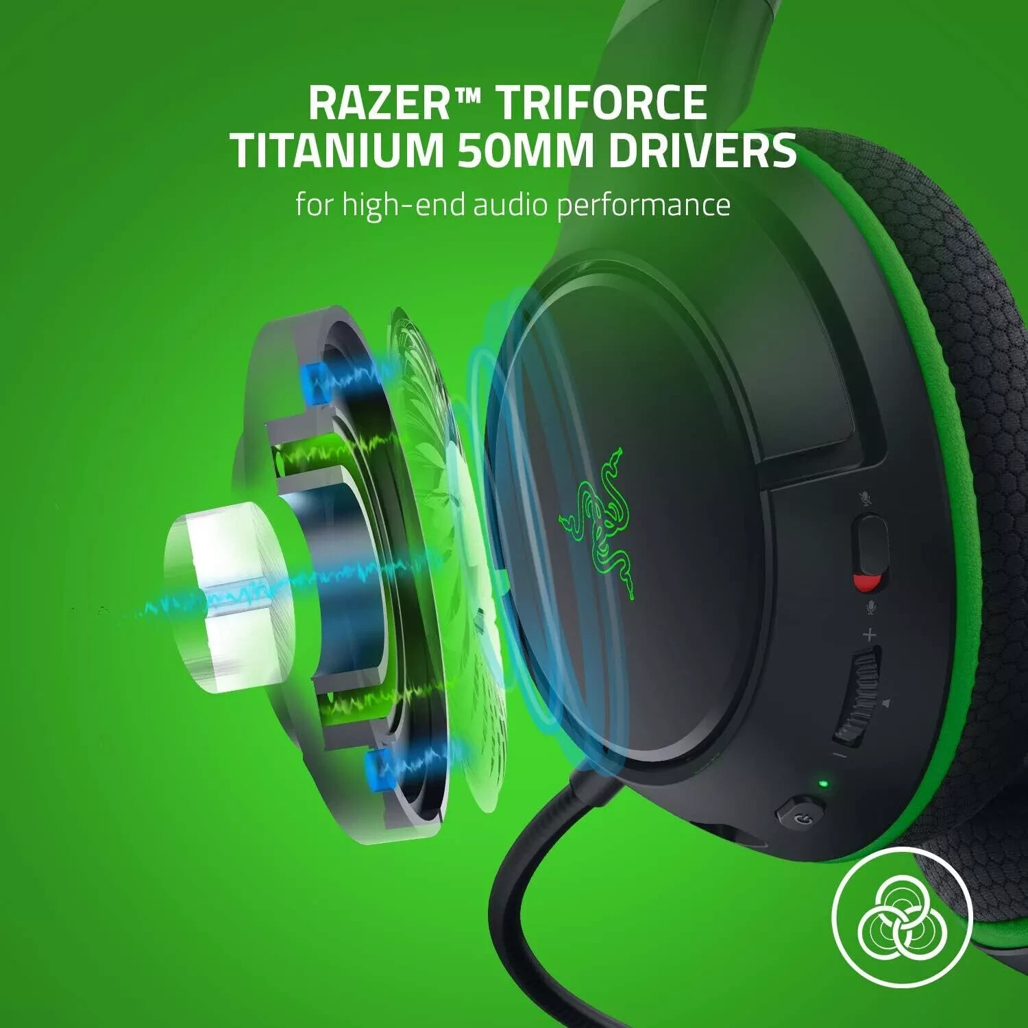 New! Razer Kaira (Xbox Licensed) Wireless Multi-Platform Gaming Headset – Black