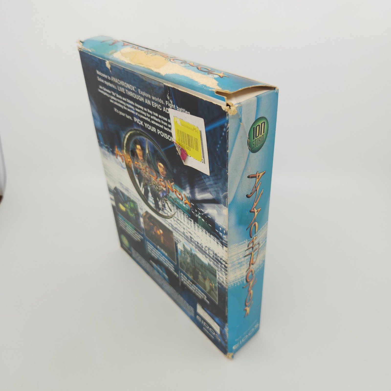 Anachronox – Big Box – PC Game – Complete CIB + Original Receipt – 2001 – EIDOS