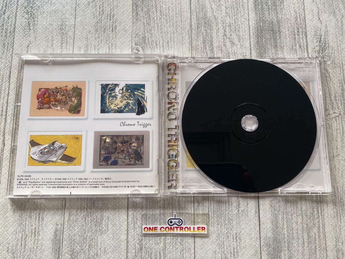 SONY PS 1 2 Kingdom Hearts Ⅰ＆ Ⅱ & Final Mix & Chrono Cross & Chrono Trigger set
