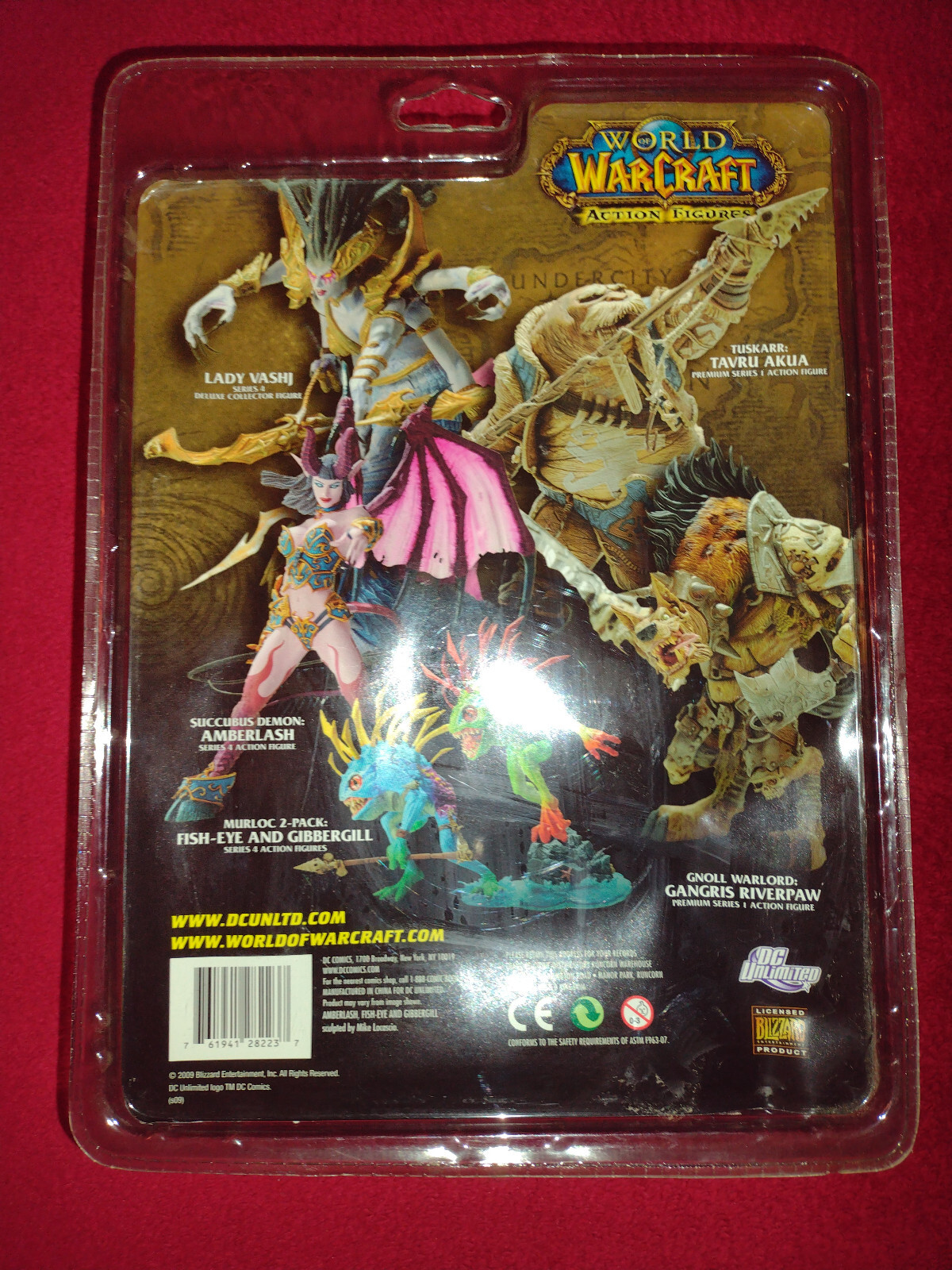 World of Warcraft Series 4 – Murloc 2 Pack Fish-Eye and Gibbergil (green/blue)