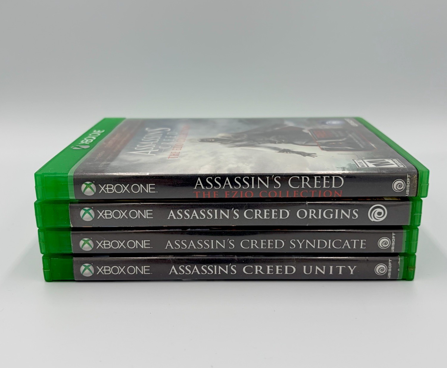 Assassin’s Creed Xbox One Lot 4 Games Unity Ezio Collection Syndicate Origins