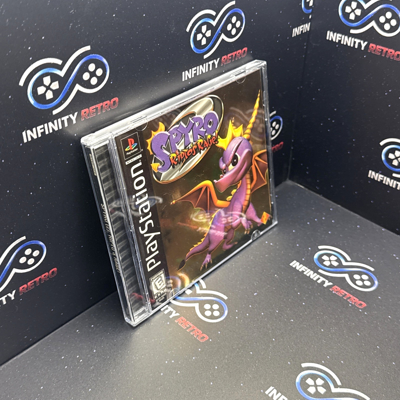 Spyro 2: Ripto’s Rage! Sony PlayStation 1 PS1 CIB With Gold Foil Refurbished