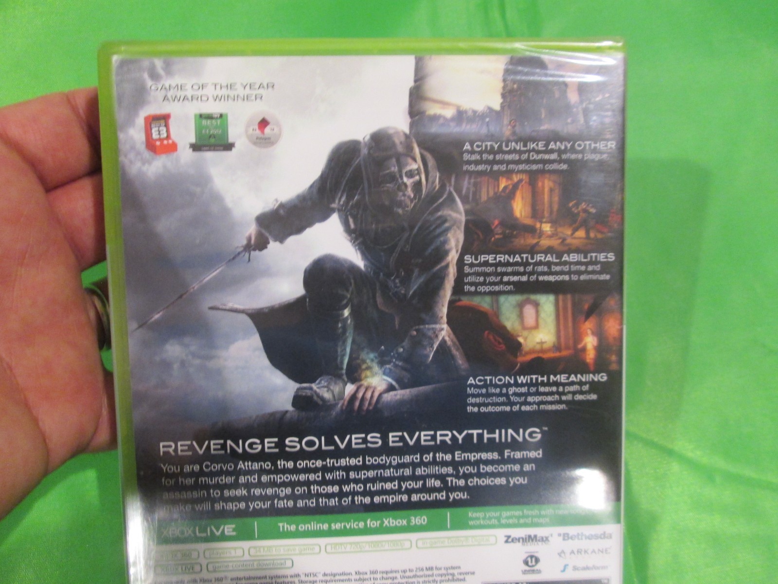 BIOSHOCK 1 XBOX 360 COMPLETE WITH MANUAL WORKS FIRST PRINT US EDITION