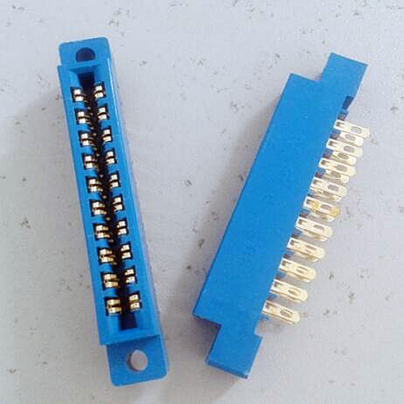 1pc Card Edge Connector 2×10 Row 20 Pin 3.96mm Pitch 805 Slot Solder Socket SP20