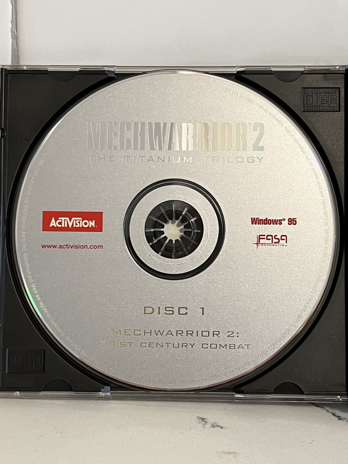 MechWarrior 2 Titanium Trilogy Edition ACTIVISION PC RARE!!
