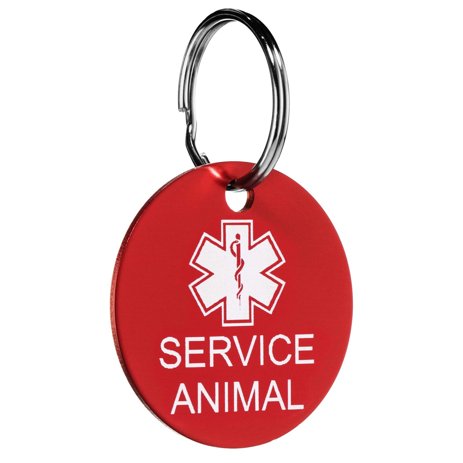Providence Engraving 2 Personalized Medical Alert ID 2 Piece Assortment, Red