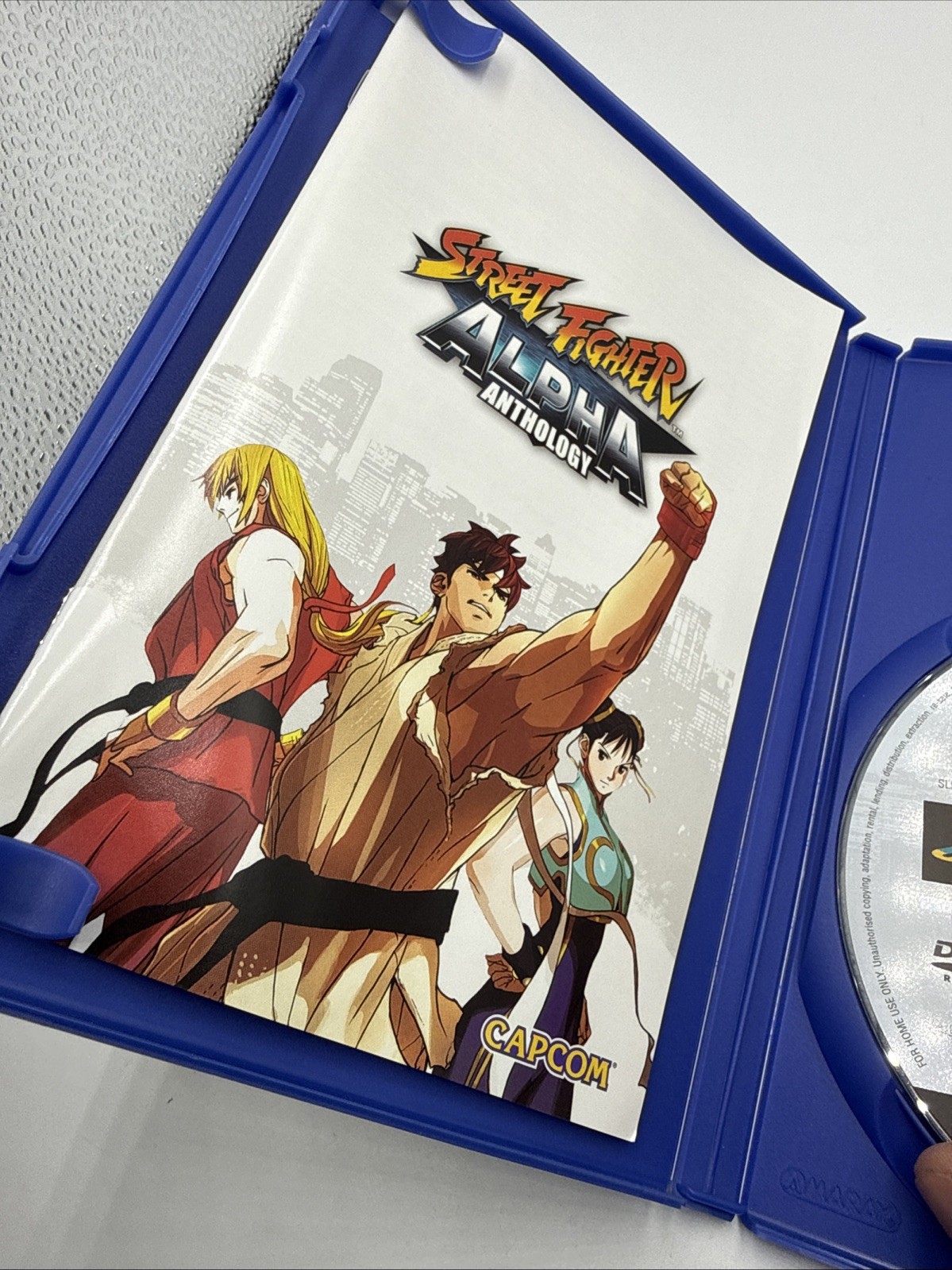 Street Fighter: Alpha Anthology Playstation 2 PAL RARE GEM FREE TRACKED POST