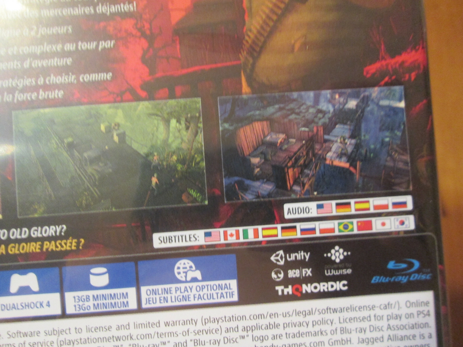 JAGGED ALLIANCE RAGE PS4 PLAYSTATION 4 SONY BRAND NEW FACTORY SEALED
