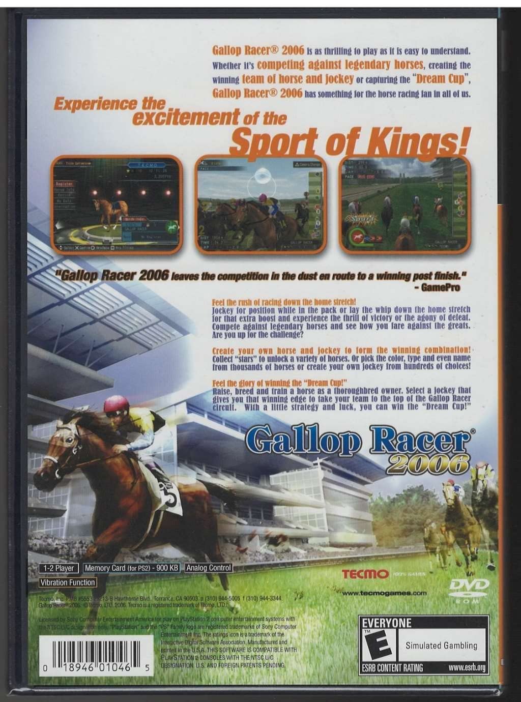 Gallop Racer 2006 – PlayStation 2
