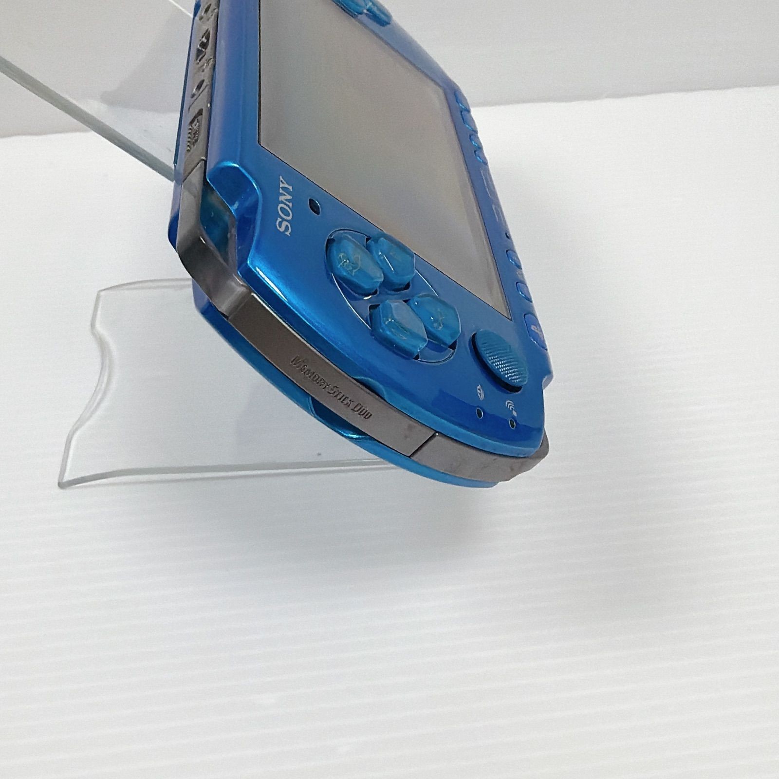 Excellent Sony PSP-3000 Vibrant Blue Console CIB