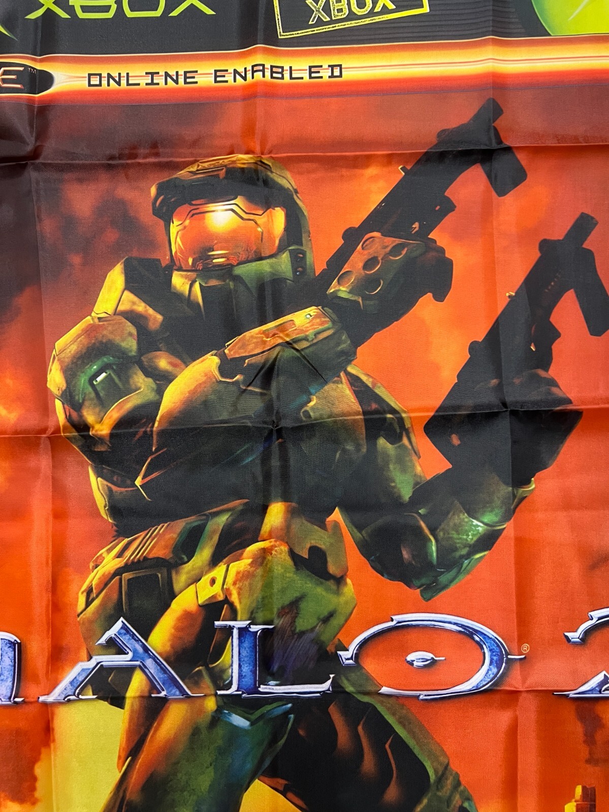 Halo 2 Custom Wall Flag Banner Tapestry 2 x 3 Ft, Xbox