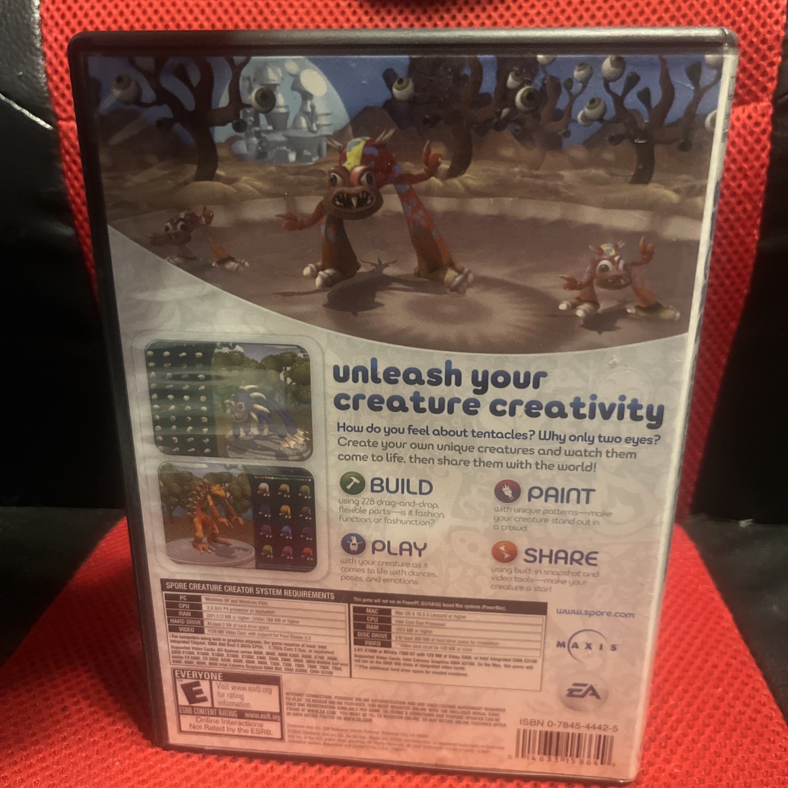 Spore Creature Creator (Windows/Mac, 2008) Cib
