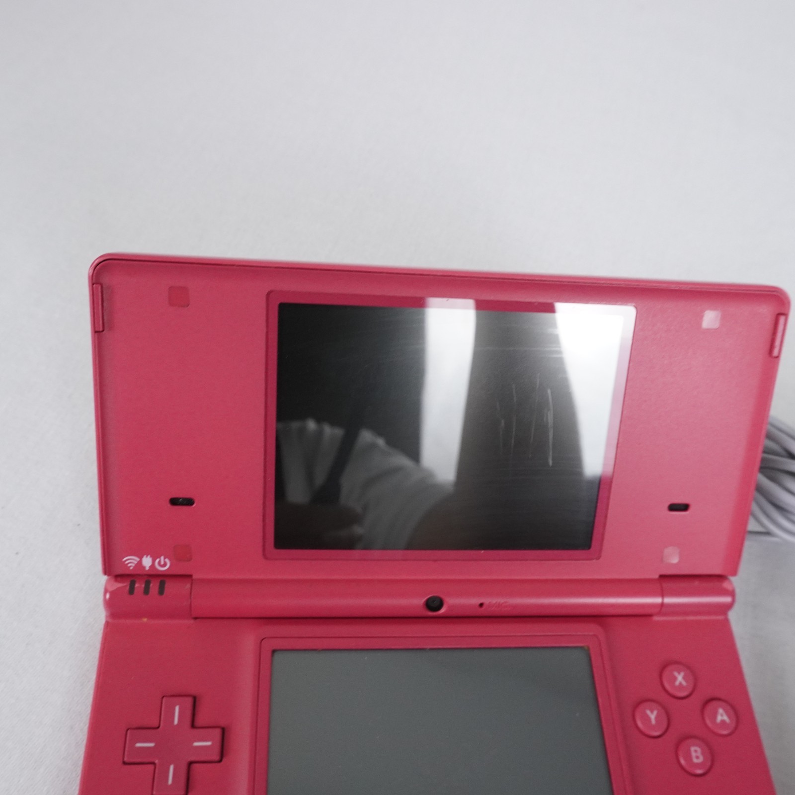 Nintendo DSi Pink Handheld Console w/ AC Adapter
