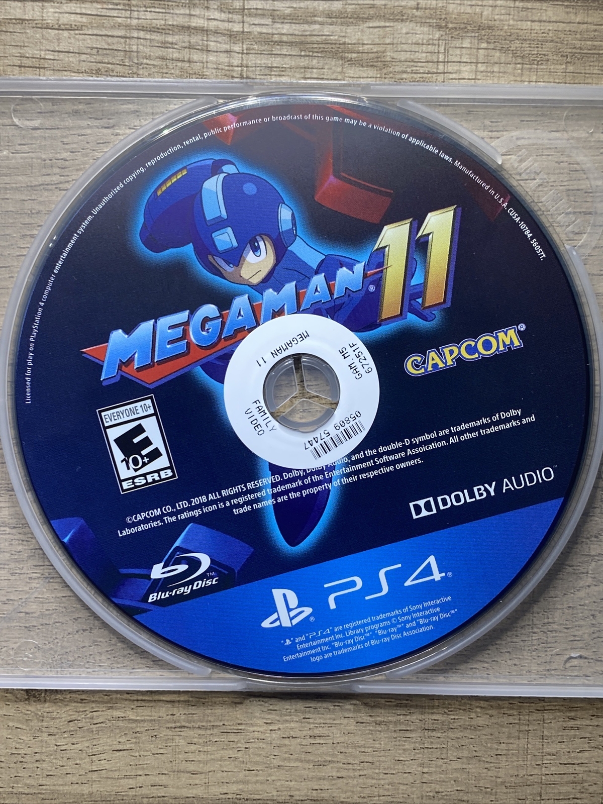 Mega Man 11 – PS4 – Disc Is In Good Condition – Disc Comes With A Generic Case