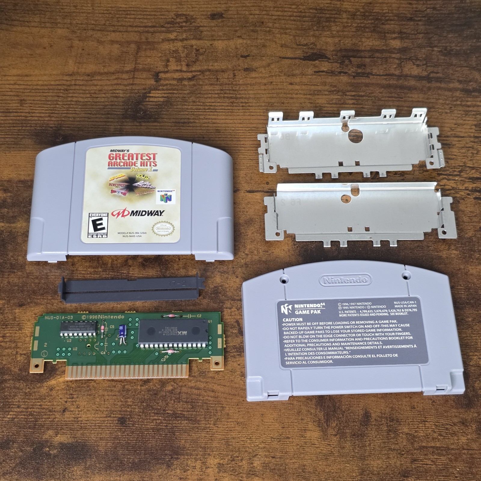 Midway’s Greatest Arcade Hits: Vol. 1 (Nintendo 64, 2000) cart only – authentic