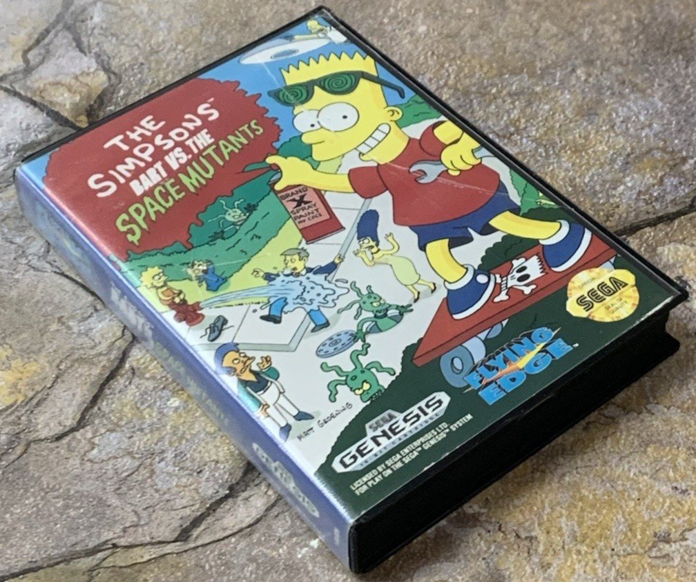 Simpsons: Bart vs. The Space Mutants CIB – Sega Genesis