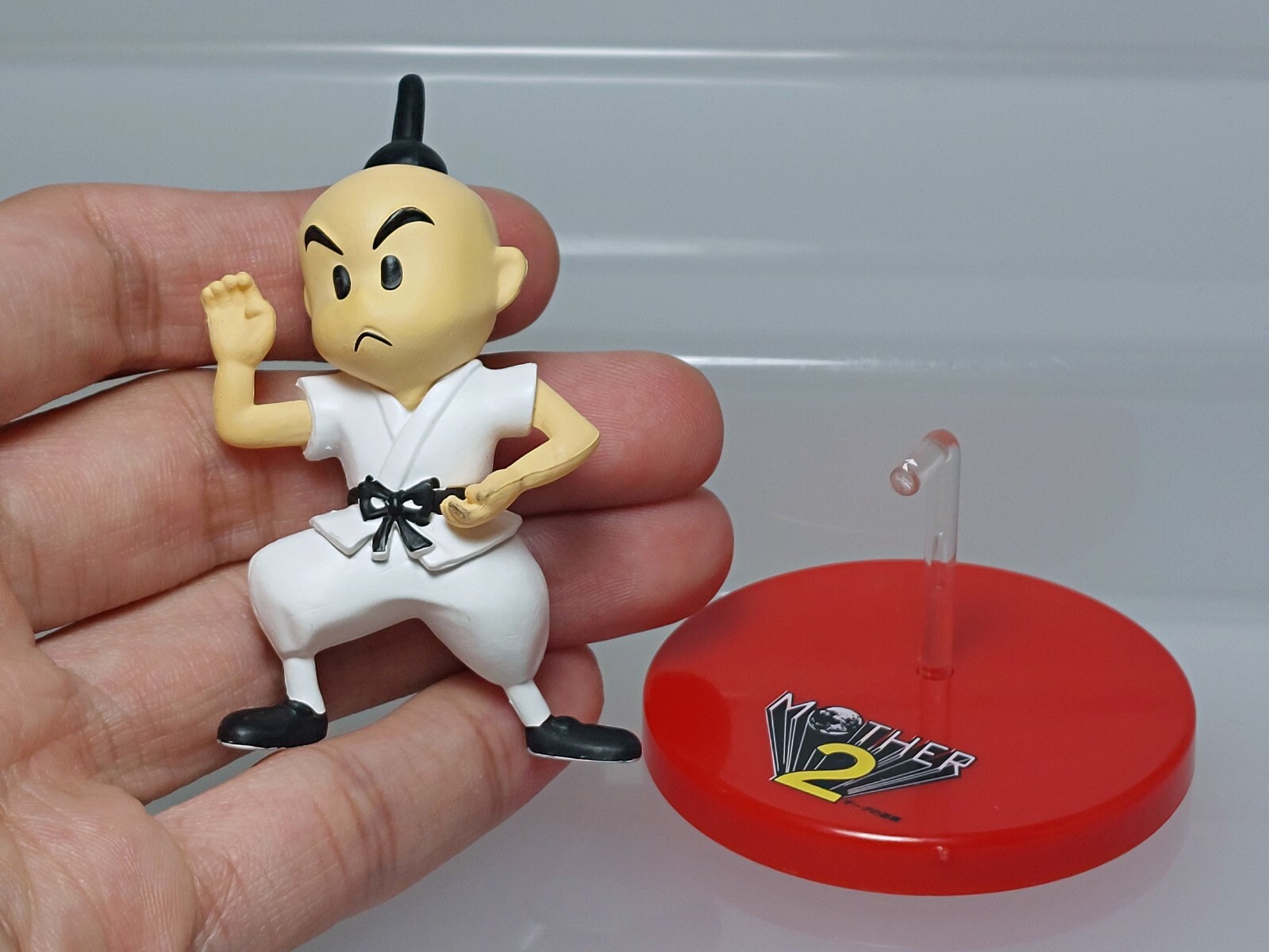 EarthBound MOTHER 2 Stand Figure Poo Takara Tomy A.R.T.S 2014 Japan T06 2.6in