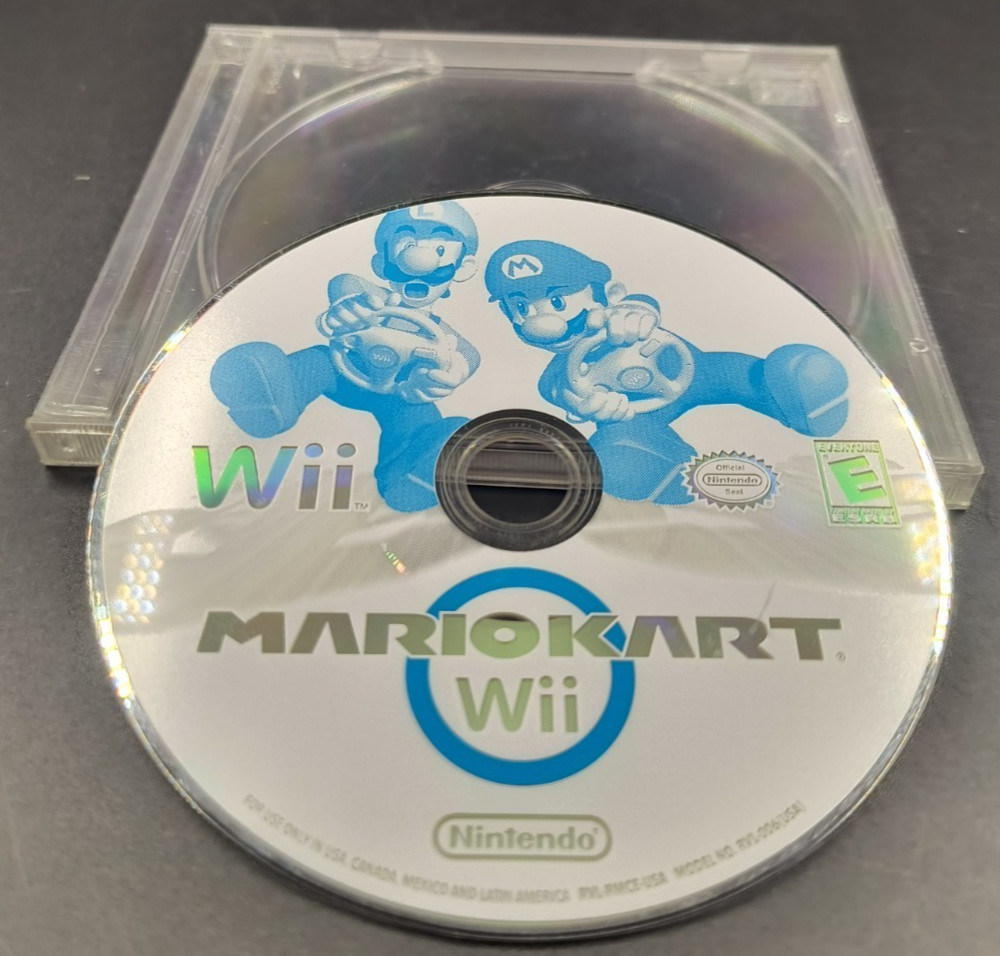 Mario Kart Wii (Nintendo Wii, 2008) Video Game DISC ONLY – Tested, Works!
