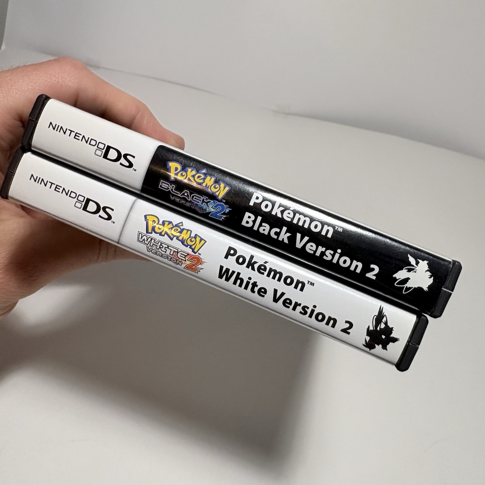 Pokemon Black 2 & White 2 Nintendo DS Both 100% Complete CIB Tested Authentic