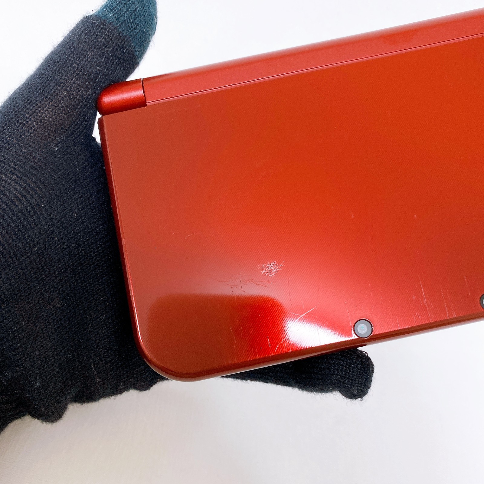 New Nintendo 3DS XL LL Metallic Red Console Stylus Japan Tested Working Rank A