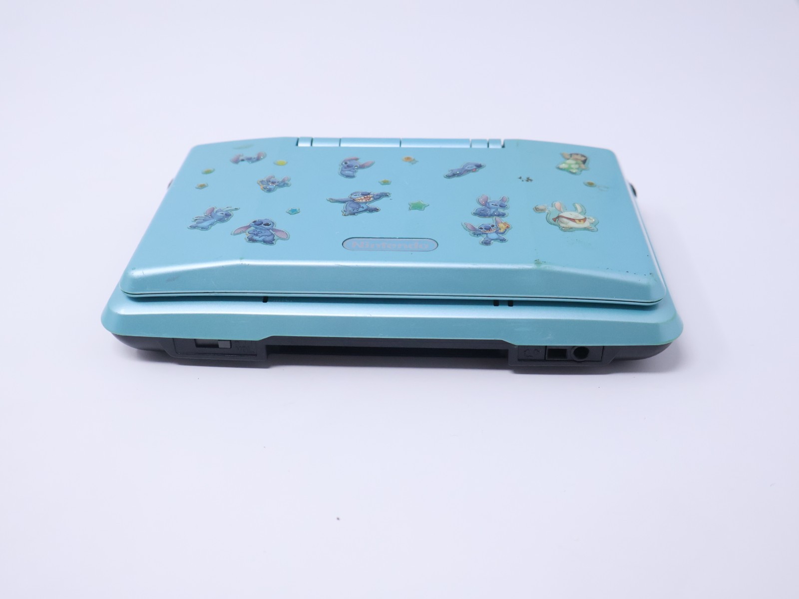 Nintendo DS Handheld Console System Tested Working Sky Blue w/ Charger & Stylus