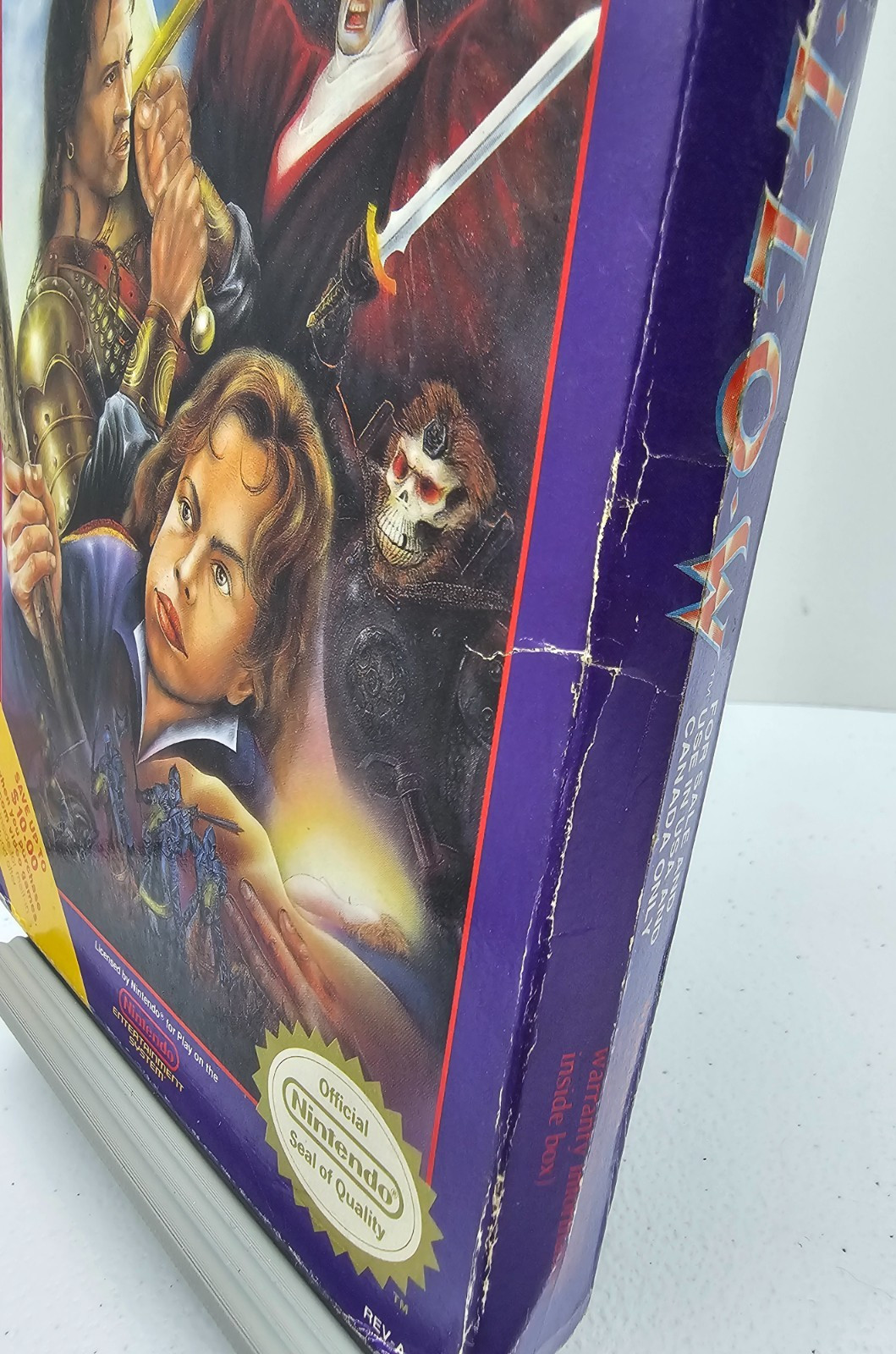 Willow (Nintendo Entertainment System, NES 1989) Box & Game. Cleaned & Tested