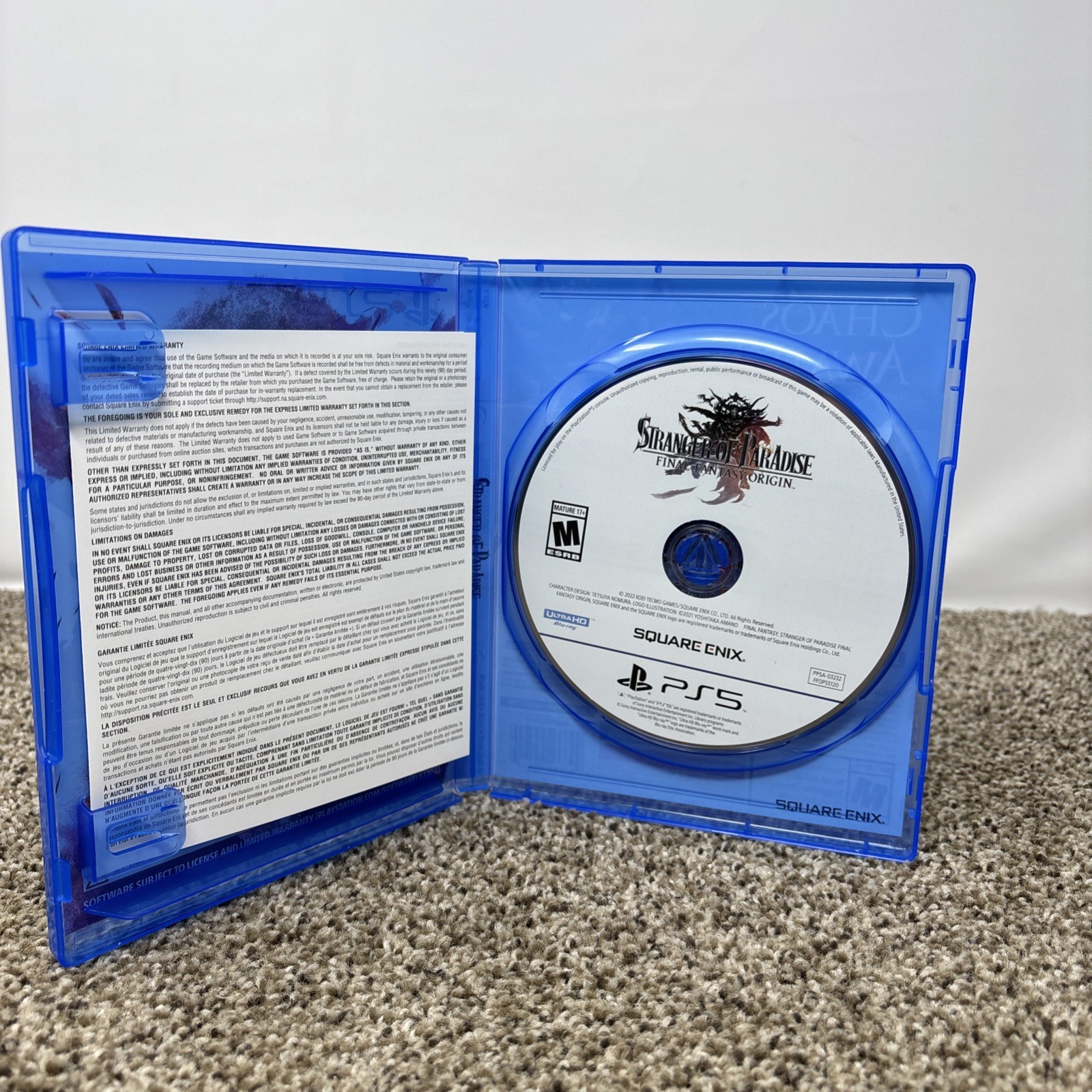 Stranger of Paradise: Final Fantasy Origin (2022) – PlayStation 5, Used