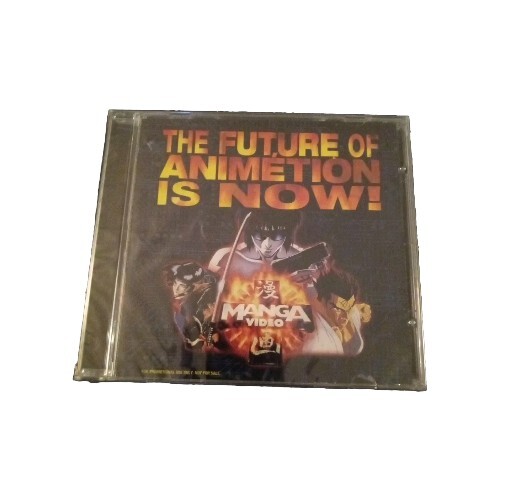 Future Of Animétion Is Now Animation Anime Manga Promotional Promo CD ROM 1998
