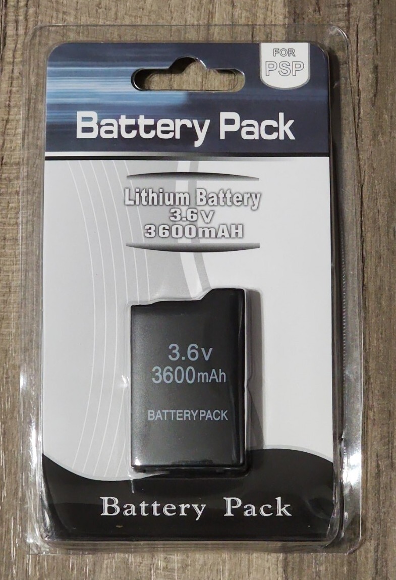 3600mAh Rechargeable Replacement Battery For Sony PSP 1000 , 1001