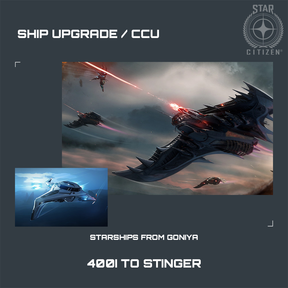 STAR CITIZEN – ESPERIA STINGER UPGRADE – (CCU)
