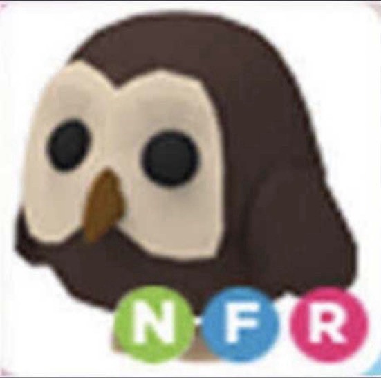 Adopt me!! NFR NEON FLY RIDE!! OWL FAST DELIVERY🚚 (DIGITAL PET!)