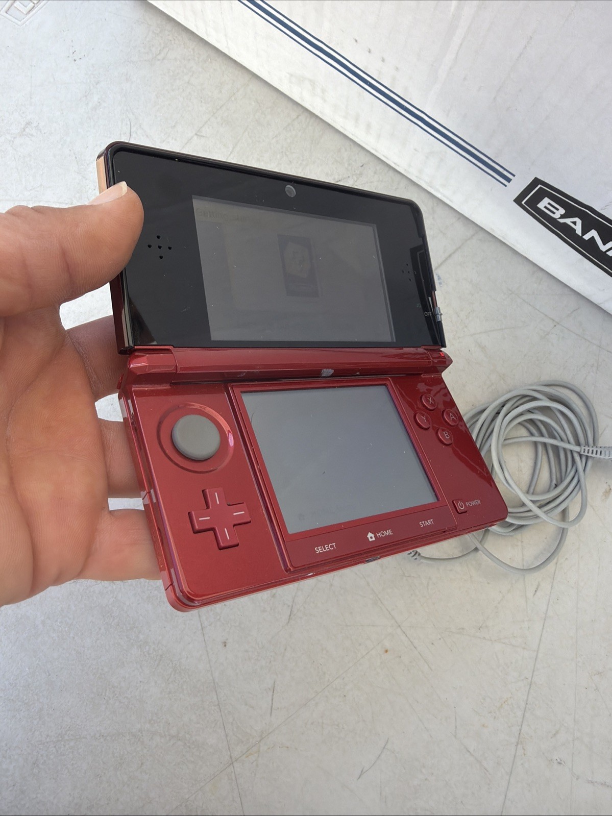 Nintendo 3DS Handheld System Flame Red Tested 🔥