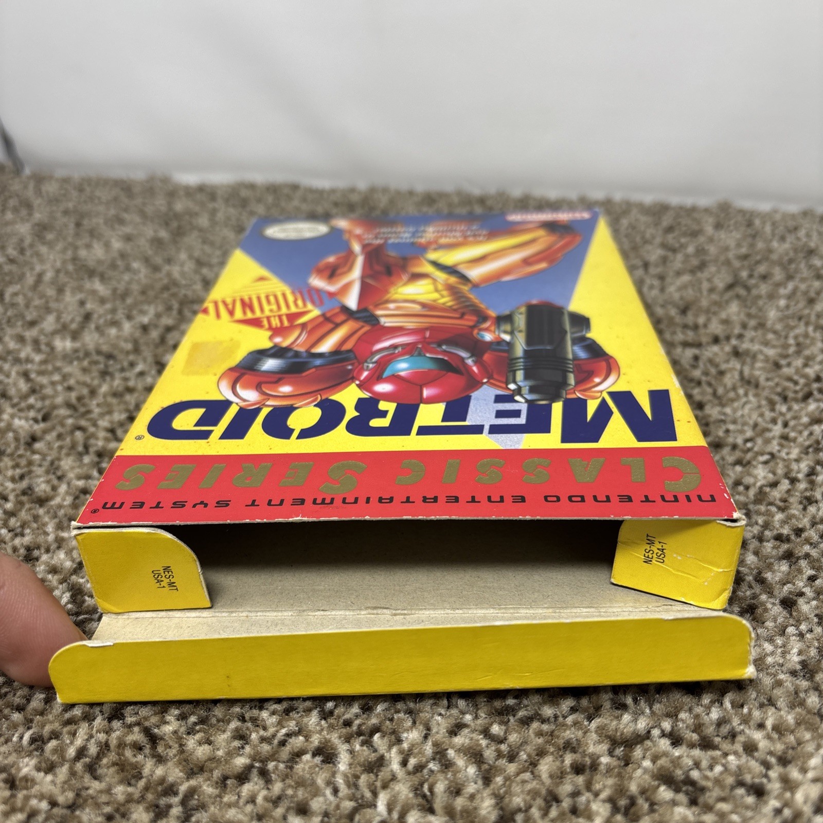 Metroid Classic Series Nintendo NES CIB Complete Box Manual NES-MT-USA-1 Japan