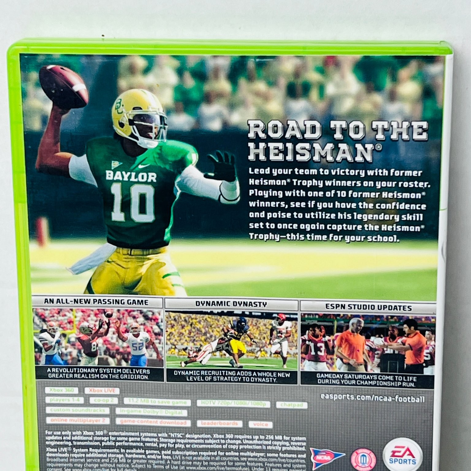 NCAA Football 13 Xbox 360 Video Game EA Sports With Manual