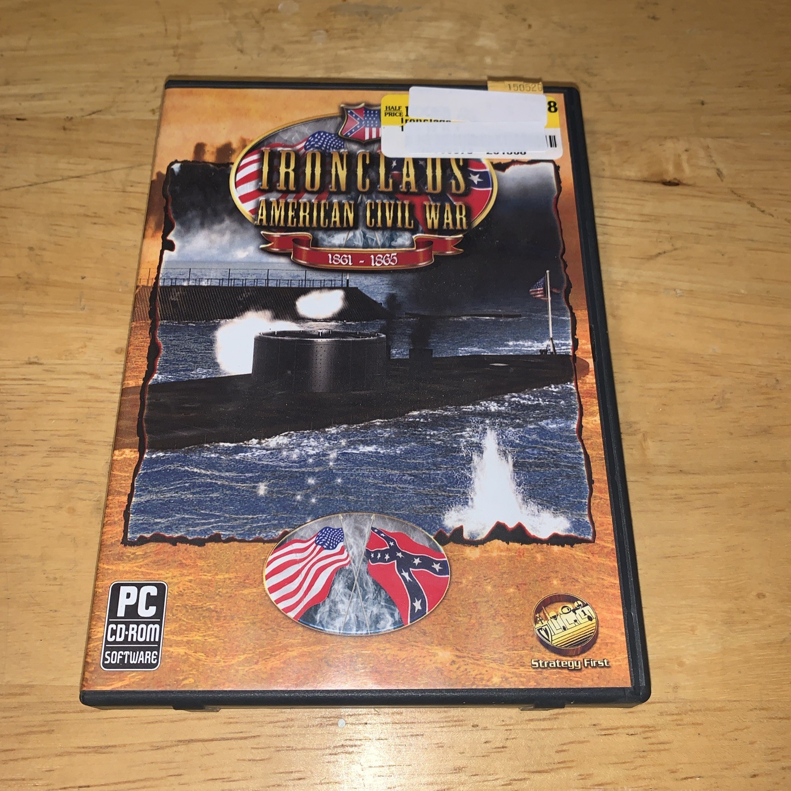 Ironclads American Civil War PC-CD-Rom Windows 7 Vista XP