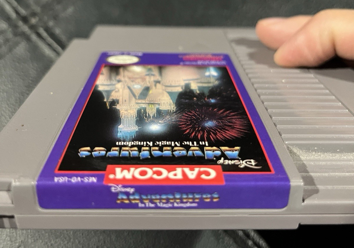 Disney Adventures in the Magic Kingdom NES with Manual & Sleeve Tested & Working