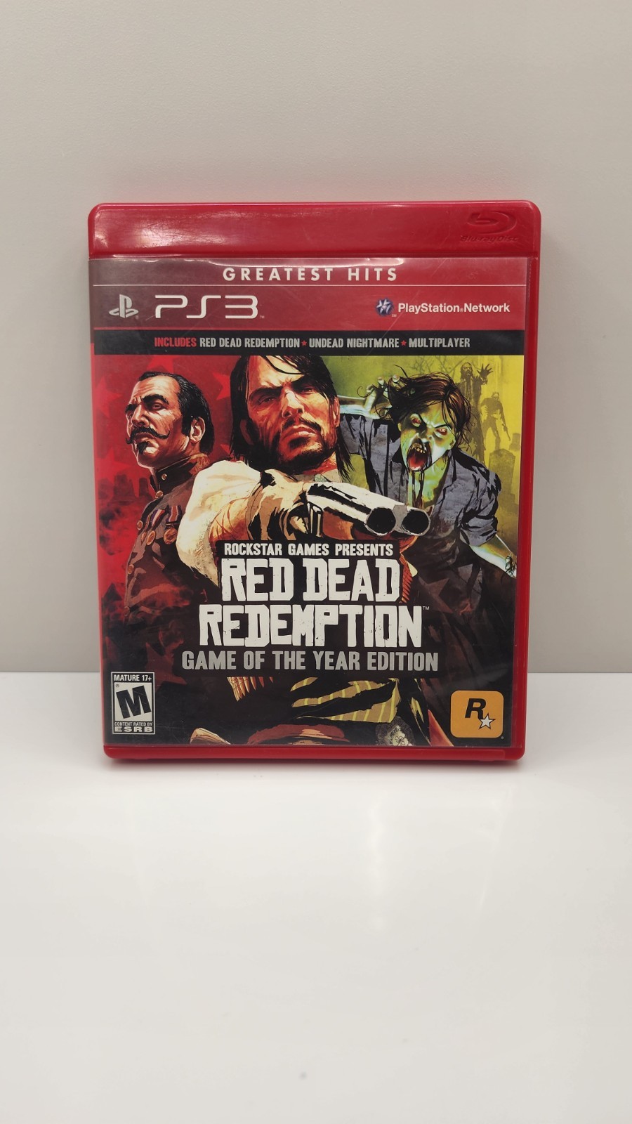 Red Dead Redemption PS3 Game of the Year Edition GH – Map And Manual Included