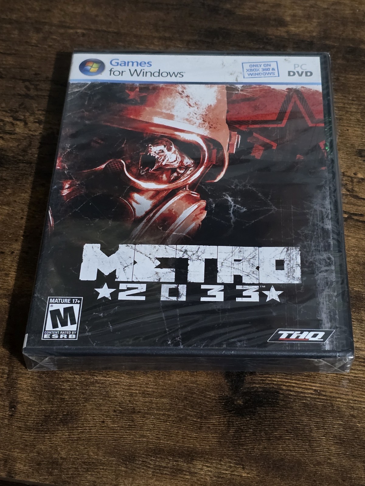 Metro 2033 (PC, 2010) Games for Windows DVD THQ – BRAND NEW FACTORY SEALED