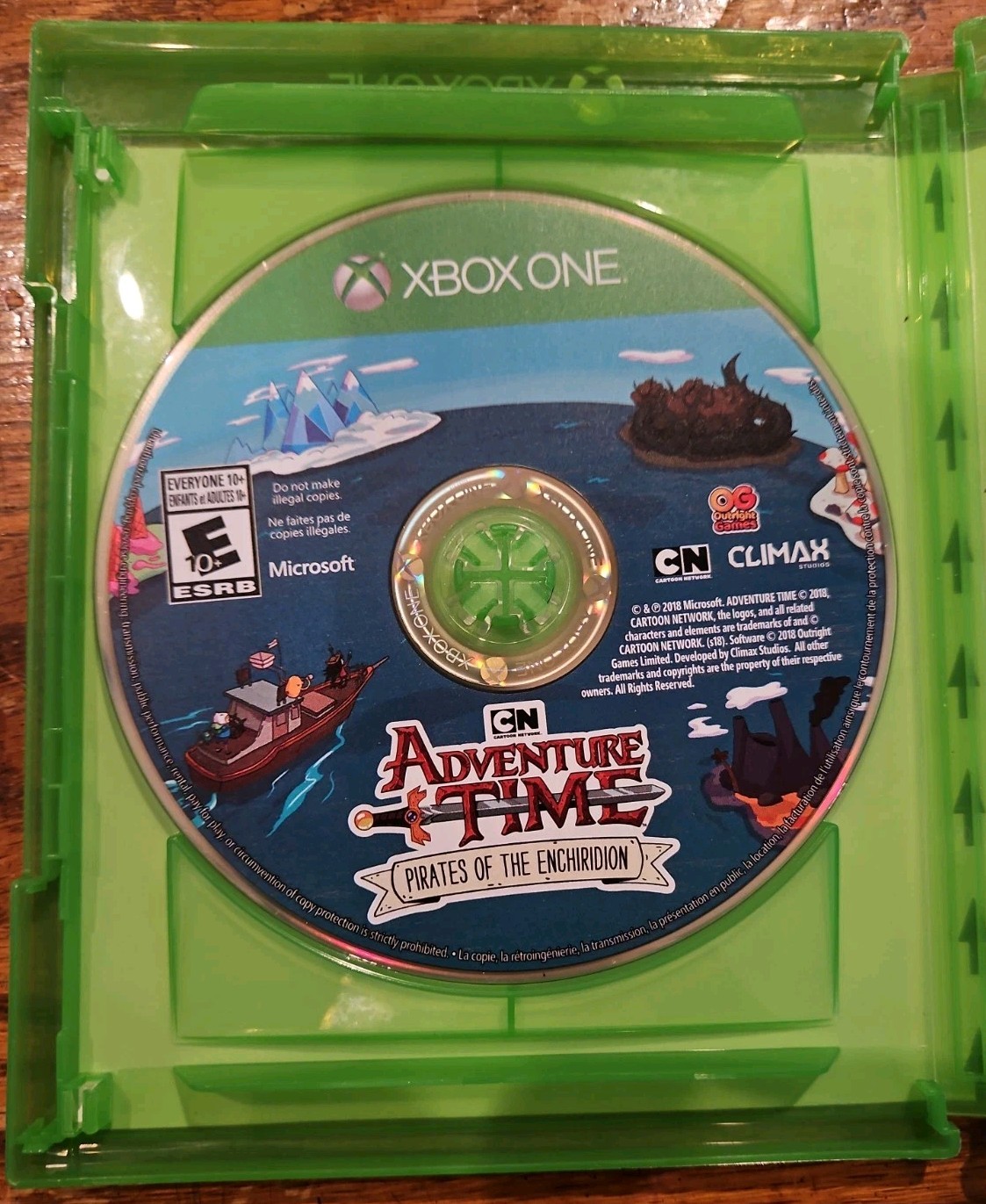 Adventure Time Pirates of the Enchiridion (Xbox One) CIB Complete Tested