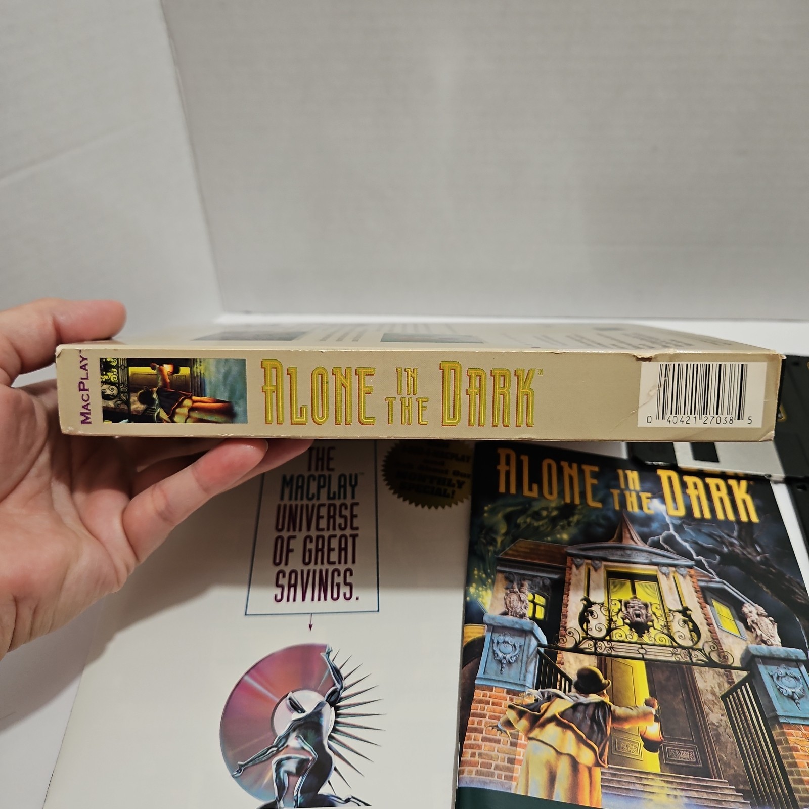Alone In The Dark Macplay Vintage Mac Macintosh Big Box PC Game
