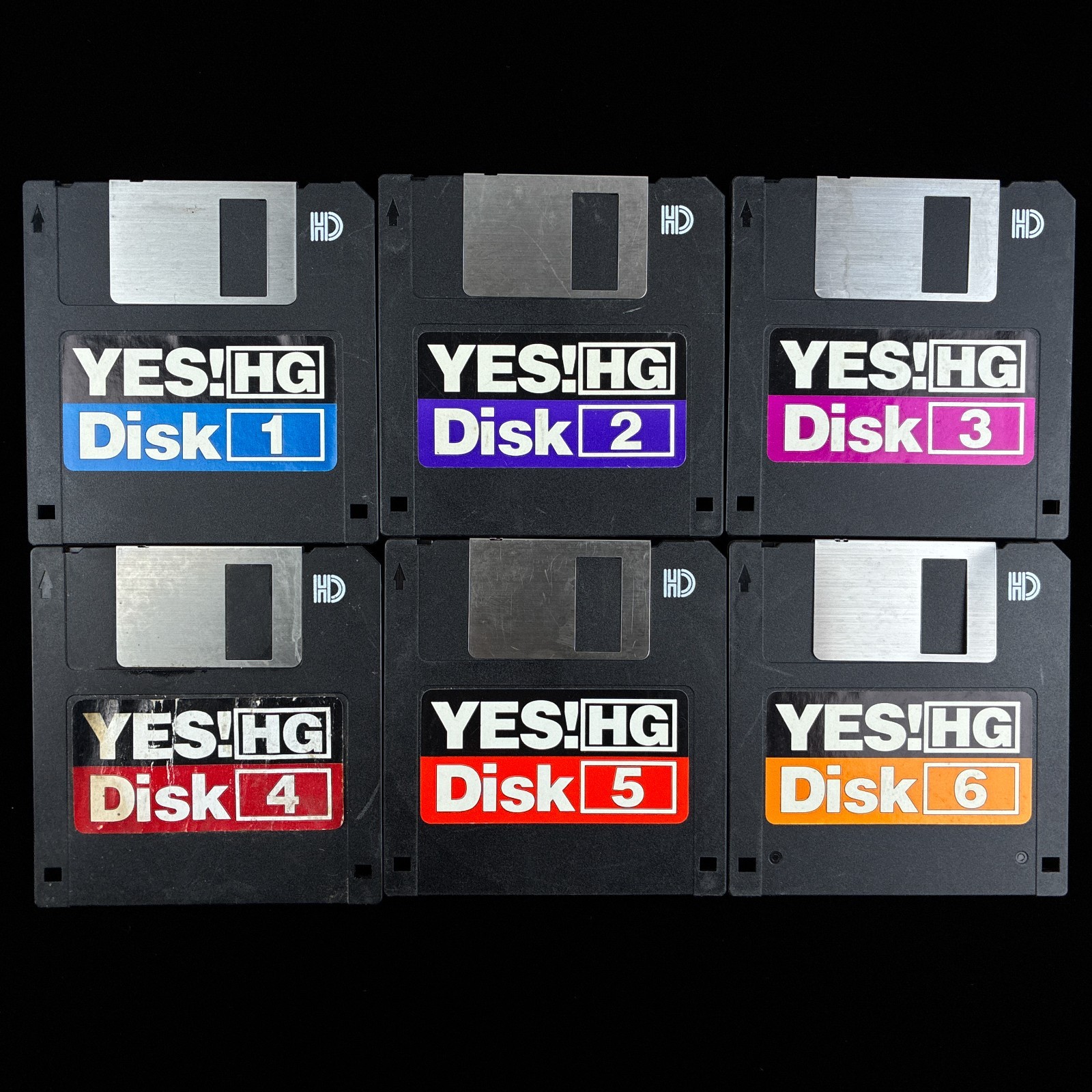 1995 YES! HG Hi-Grade Hyper Graphics AVG PC-9801 PC98 3.5″ Visual Novel Game