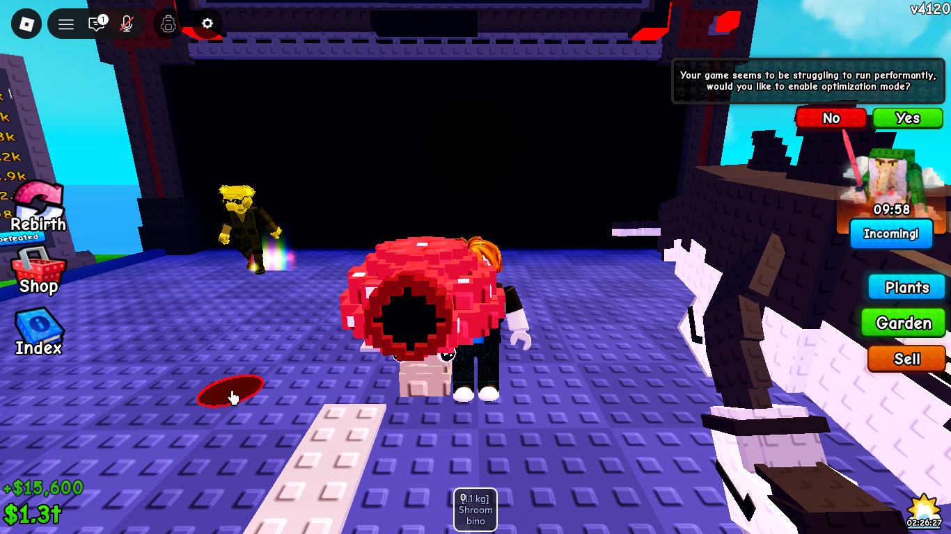 5x shroombino (plants vs brainrots)