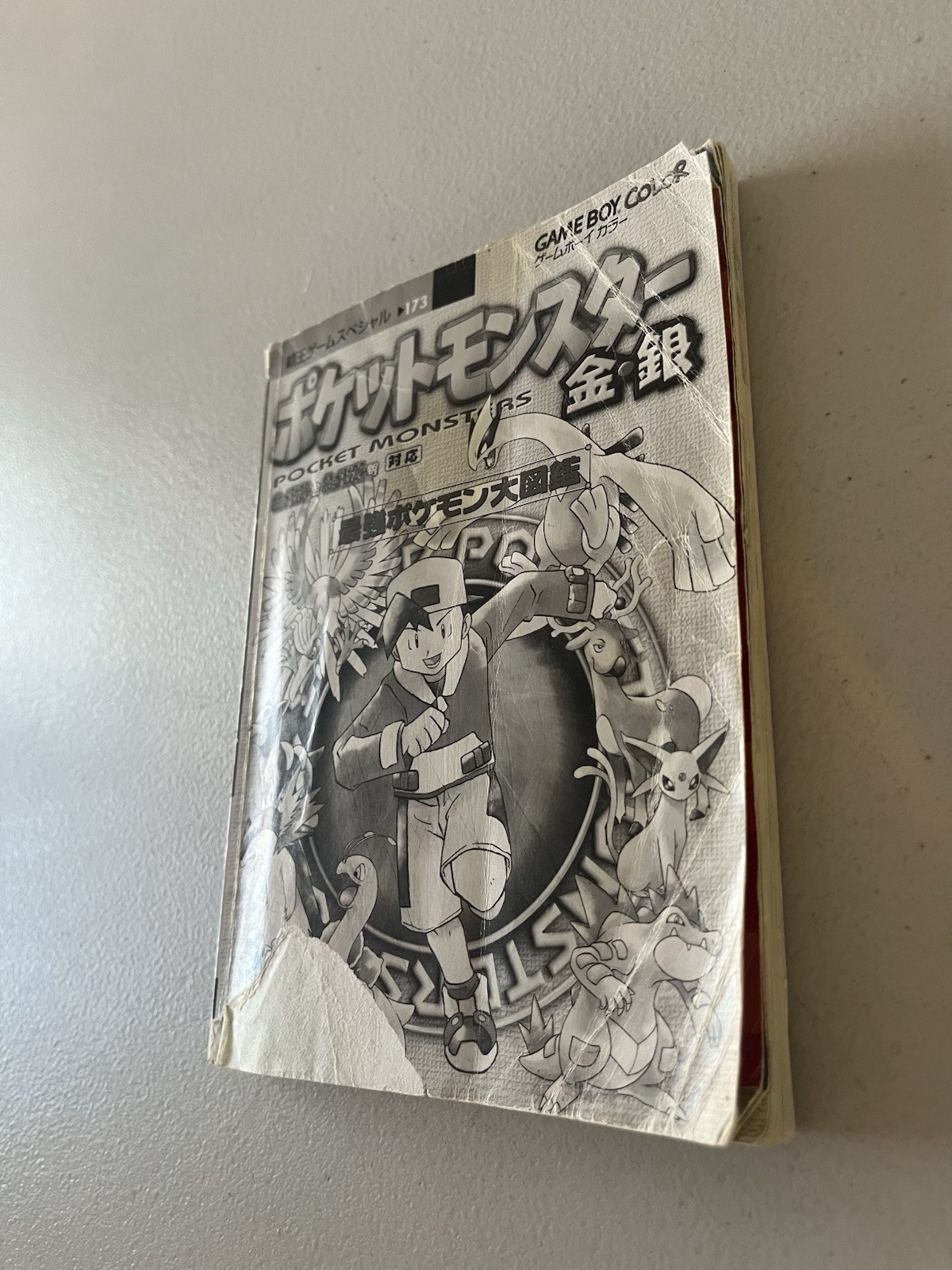 Pokémon Gold & Silver Strongest Pokémon Black And White Book In Japanese